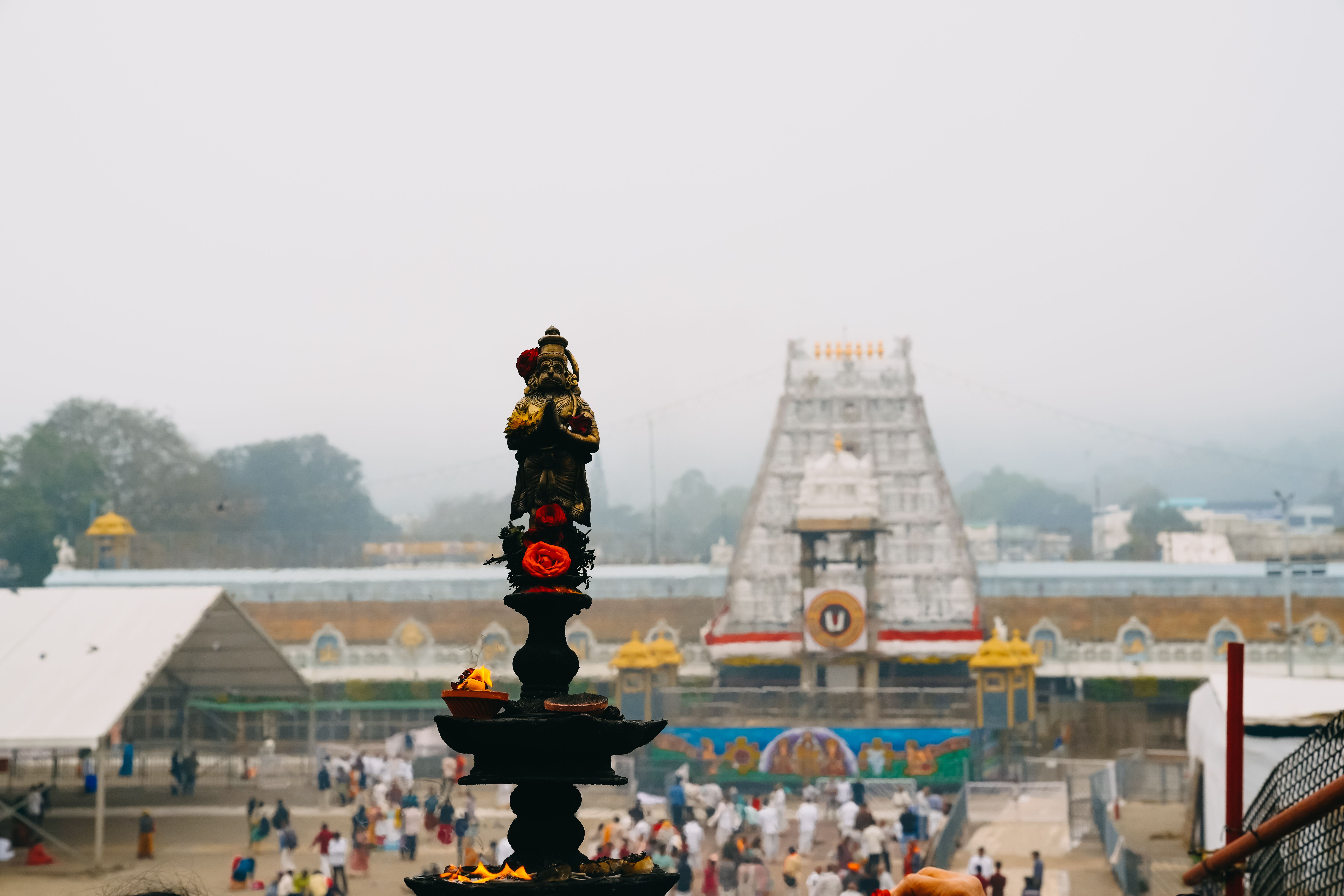 Scenery in Tirupati